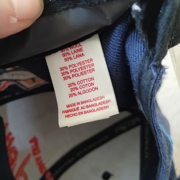 Mitchell & Ness Navy and Blue Oklahoma City Thunder Hat - Picture 11 of 15